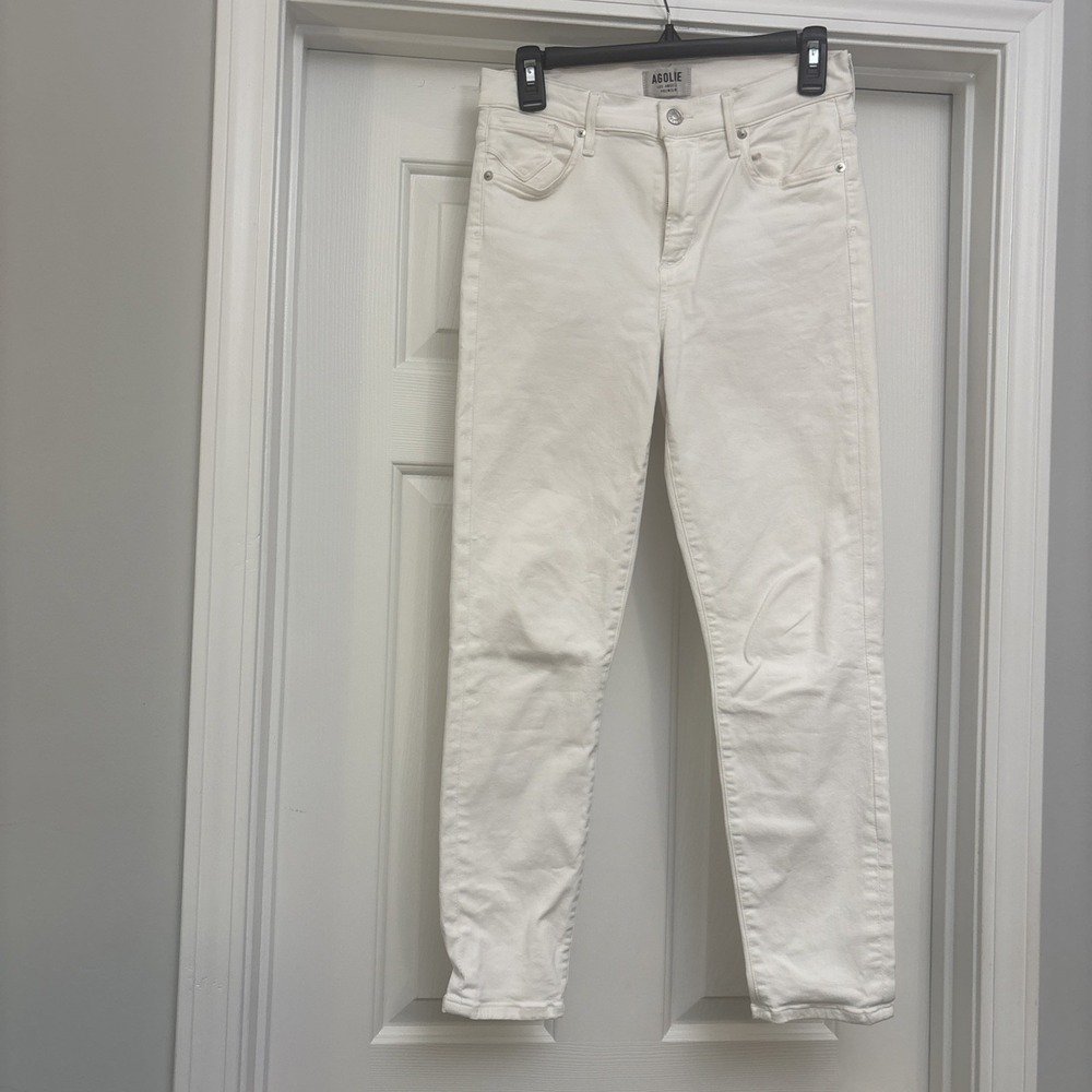 Agolde Womens Size 28 White denim Filter Free